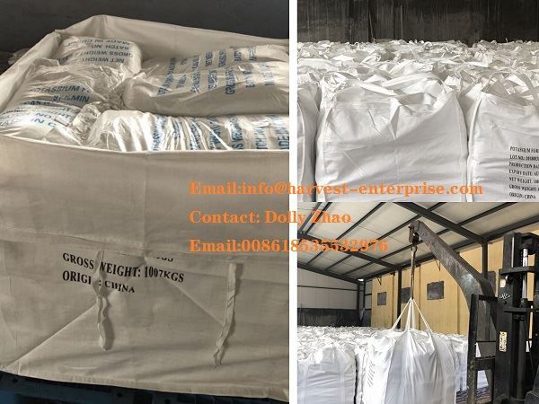 Pevné balení formiátu draselného